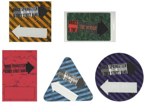 Bruce Springsteen The Rising Tour Passes tour pass US SPRTPTH428510