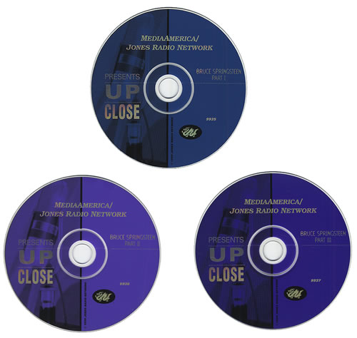Bruce Springsteen Up Close 3-CD album set (Triple CD) US SPR3CUP148284