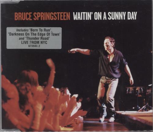 Bruce Springsteen Waitin' On A Sunny Day CD single (CD5 / 5") Australian SPRC5WA240444