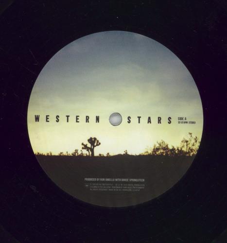 Bruce Springsteen Western Stars 2-LP vinyl record set (Double LP Album) US SPR2LWE831419