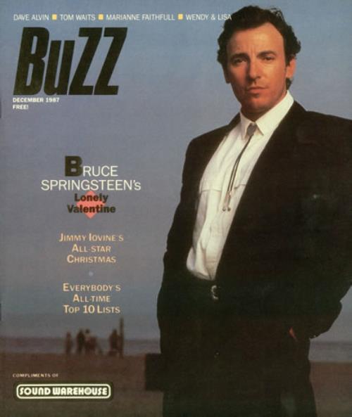 Bruce Springsteen Buzz US magazine (436355) DECEMBER 1987