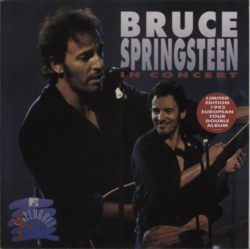 Bruce Springsteen In Concert / MTV Plugged 2-LP vinyl record set (Double Album) Dutch SPR2LIN357036