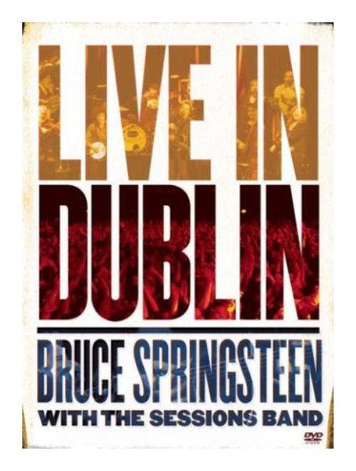 Bruce Springsteen Live In Dublin UK DVD (402860)