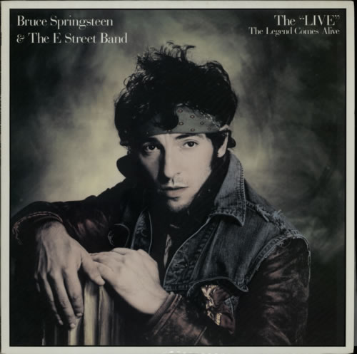 Bruce Springsteen The 'Live' - The Legend Comes Alive + Correct Sheet vinyl LP album (LP record) Japanese SPRLPTH68421