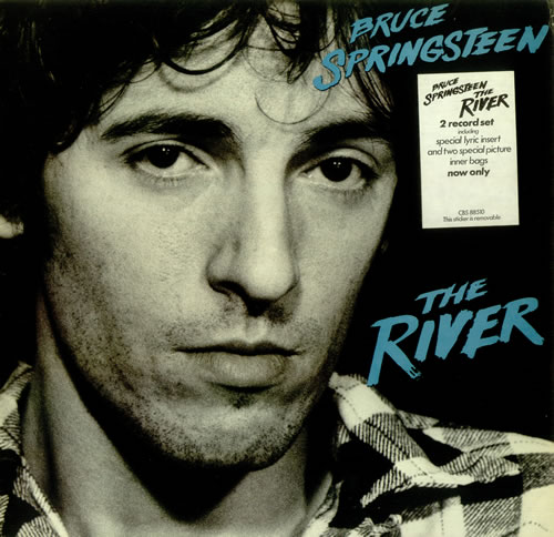 Bruce Springsteen The River - Stickered P/S - Complete 2-LP vinyl record set (Double Album) UK SPR2LTH250090