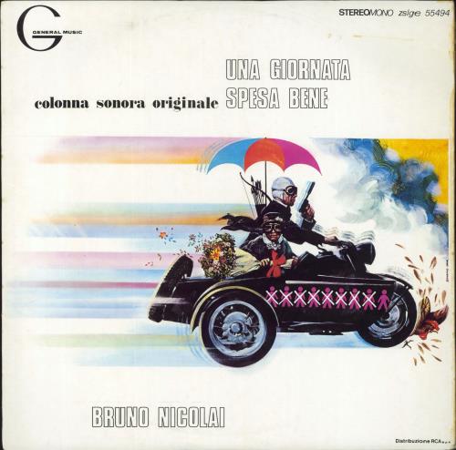 Bruno Nicolai Una Giornata Spesa Bene vinyl LP album (LP record) Italian QT0LPUN815917