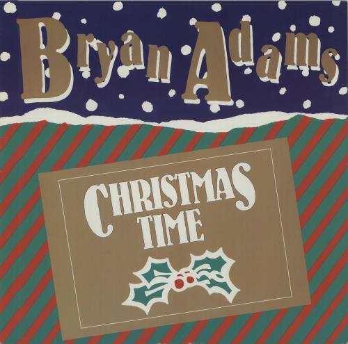 Bryan Adams Christmas Time 12" vinyl single (12 inch record / Maxi-single) UK ADA12CH03069