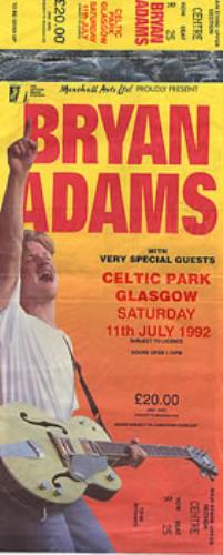 Bryan Adams Concert Ticket concert ticket UK ADATICO319238
