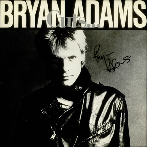 Bryan Adams Cuts... Autographed Radio Sampler 12" vinyl single (12 inch record / Maxi-single) US ADA12CU541173
