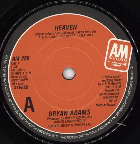 Bryan Adams Heaven - Double Pack 7" vinyl single (7 inch record / 45) UK ADA07HE11076