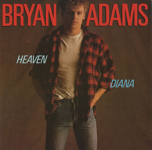 Bryan Adams Heaven 7" vinyl single (7 inch record / 45) UK ADA07HE105960