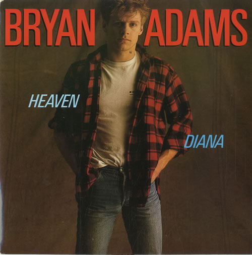 Bryan Adams Heaven 7" vinyl single (7 inch record / 45) UK ADA07HE582147