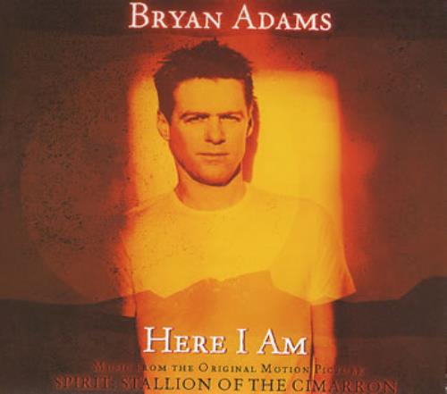 Bryan Adams Here I Am CD single (CD5 / 5") UK ADAC5HE246863