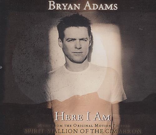 Bryan Adams Here I Am CD single (CD5 / 5") UK ADAC5HE382567