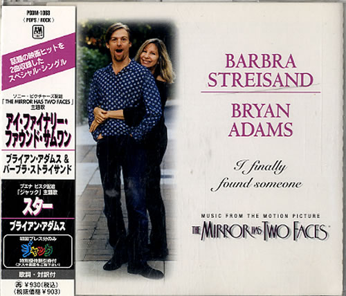 Bryan Adams I Finally Found Someone 3" CD single (CD3) Japanese ADAC3IF130747