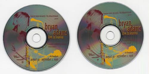 Bryan Adams Live In London 2 CD album set (Double CD) US ADA2CLI96711