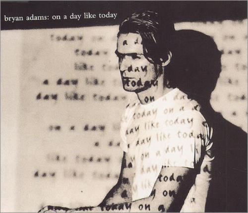 Bryan Adams On A Day Like Today CD single (CD5 / 5") South African ADAC5ON155861