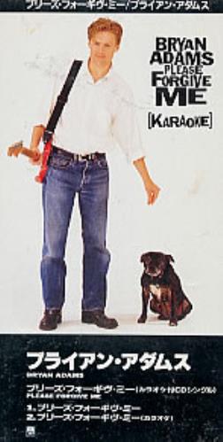Bryan Adams Please Forgive Me 3" CD single (CD3) Japanese ADAC3PL220899