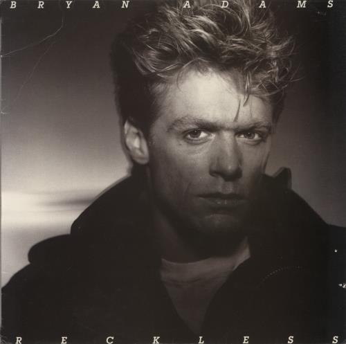 Bryan Adams Reckless vinyl LP album (LP record) New Zealand ADALPRE881967