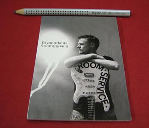Bryan Adams Room Service - Stationary Set memorabilia Japanese ADAMMRO352939