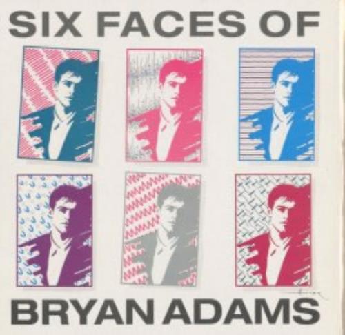 Bryan Adams Six Faces Of 10" vinyl single (10 inch record) German ADA10SI153168