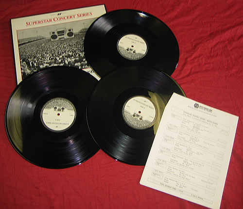 Bryan Adams Superstar Concert Series 3-LP vinyl record set (Triple LP Album) US ADA3LSU340250