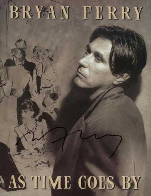 Bryan Ferry As Time Goes By - Autographed tour programme UK FERTRAS574963