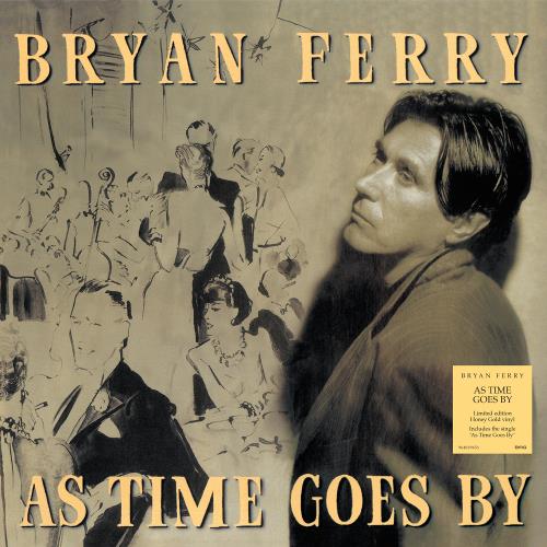 Bryan Ferry As Time Goes By - Honey Gold Vinyl - Sealed vinyl LP album (LP record) UK FERLPAS865849