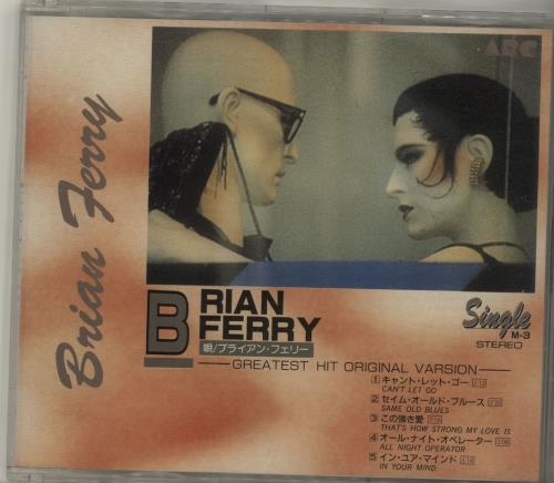 Bryan Ferry Can't Let Go 3" CD single (CD3) Japanese FERC3CA654056