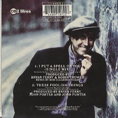 Bryan Ferry I Put A Spell On You CD single (CD5 / 5") UK FERC5IP308234
