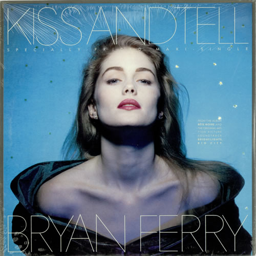 Bryan Ferry Kiss & Tell 12" vinyl single (12 inch record / Maxi-single) US FER12KI144010