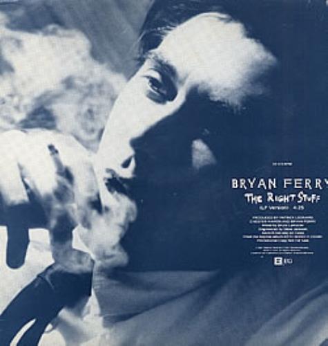 Bryan Ferry The Right Stuff 12" vinyl single (12 inch record / Maxi-single) US FER12TH28058