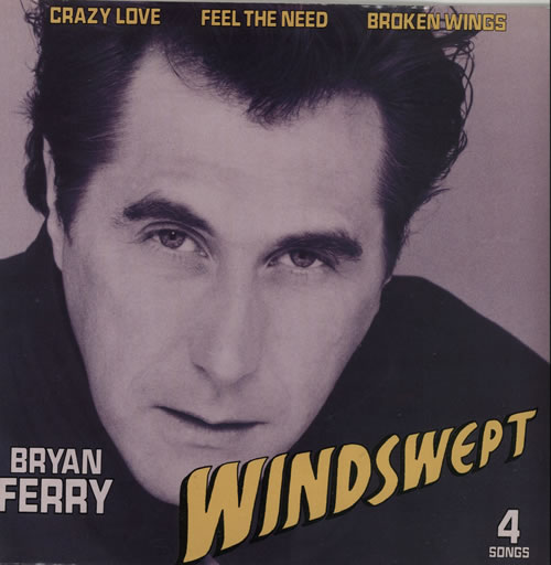 Bryan Ferry Windswept 7" vinyl single (7 inch record / 45) UK FER07WI92680