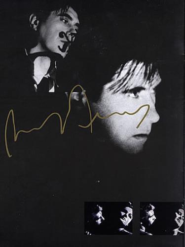 Bryan Ferry World Tour 1988 - Autographed tour programme Japanese FERTRWO348447