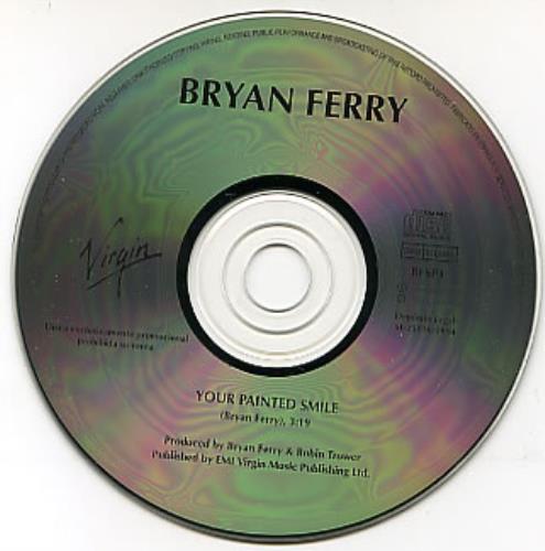 Bryan Ferry Your Painted Smile CD single (CD5 / 5") Spanish FERC5YO53098