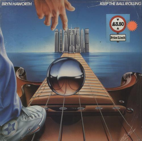 Bryn Haworth Keep The Ball Rolling vinyl LP album (LP record) UK HWRLPKE446544