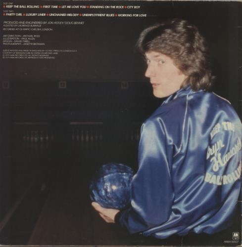 Bryn Haworth Keep The Ball Rolling vinyl LP album (LP record) UK HWRLPKE446544