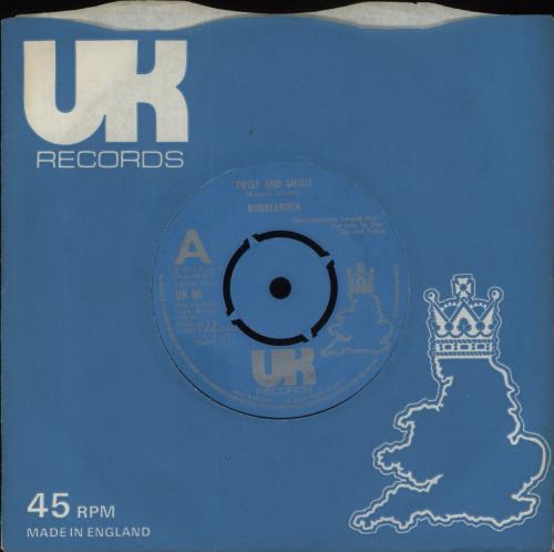 Bubblerock Twist And Shout - A Label 7" vinyl single (7 inch record / 45) UK F7J07TW857950