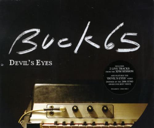 Buck 65 Devil's Eyes CD single (CD5 / 5") UK B65C5DE359584