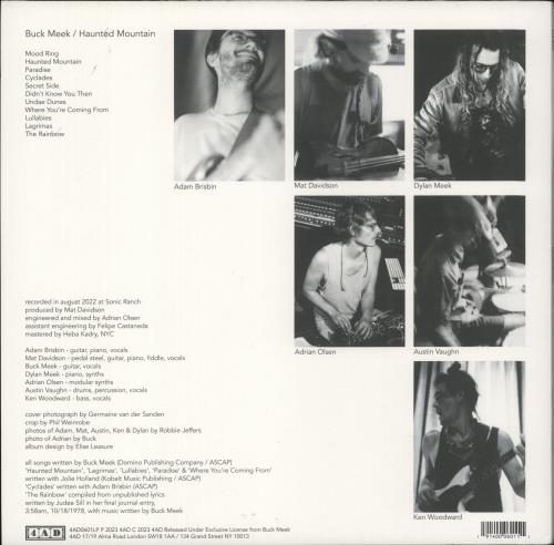 Buck Meek Haunted Mountain - Green Vinyl vinyl LP album (LP record) UK 91NLPHA874318