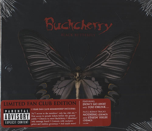 Buckcherry Black Butterfly - Limited Fan Club Edition CD album (CDLP) US BCYCDBL458118