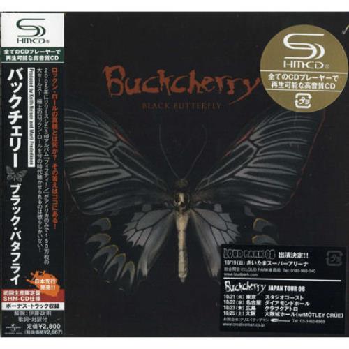 Buckcherry Black Butterfly SHM CD Japanese BCYHMBL435772