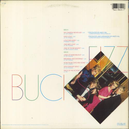 Bucks Fizz Bucks Fizz vinyl LP album (LP record) US BUCLPBU807859