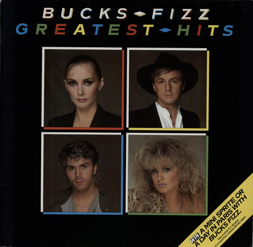 Bucks Fizz Greatest Hits - Competition Sleeve vinyl LP album (LP record) UK BUCLPGR303852