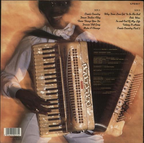 Buckwheat Zydeco Taking It Home vinyl LP album (LP record) UK ZYDLPTA498262