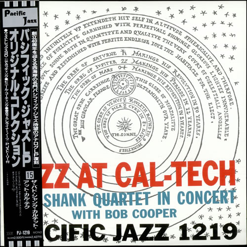 Bud Shank Jazz At Cal-Tech + obi vinyl LP album (LP record) Japanese BU5LPJA502469