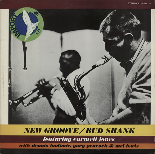 Bud Shank New Groove vinyl LP album (LP record) Japanese BU5LPNE585053