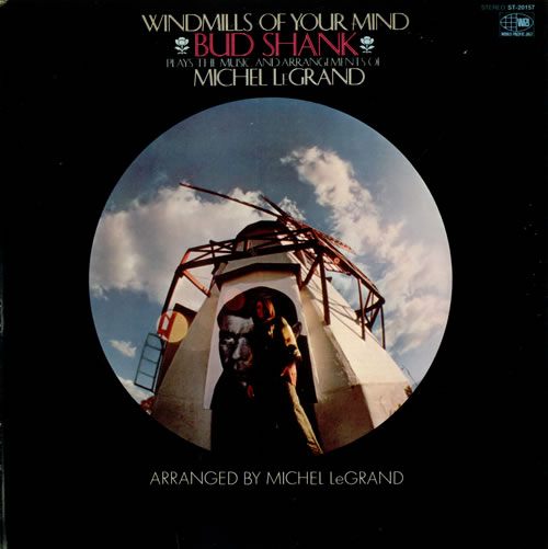 Bud Shank Windmills Of Your Mind vinyl LP album (LP record) US BU5LPWI533042