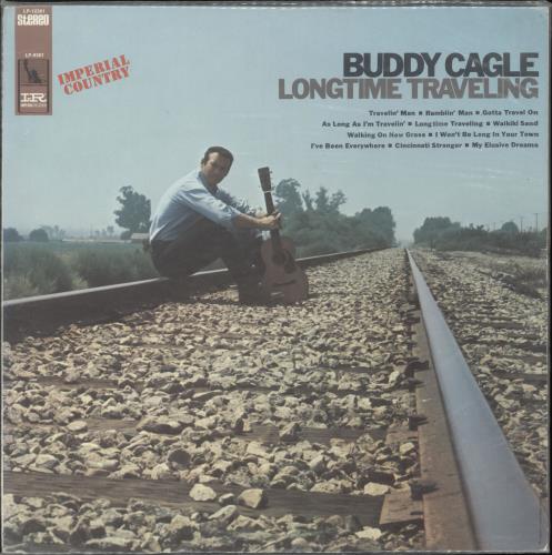 Buddy Cagle Longtime Traveling vinyl LP album (LP record) US F6ELPLO699666