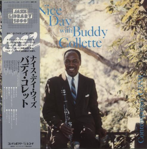 Buddy Collette Nice Day With Buddy Collette vinyl LP album (LP record) Japanese 6BCLPNI875385